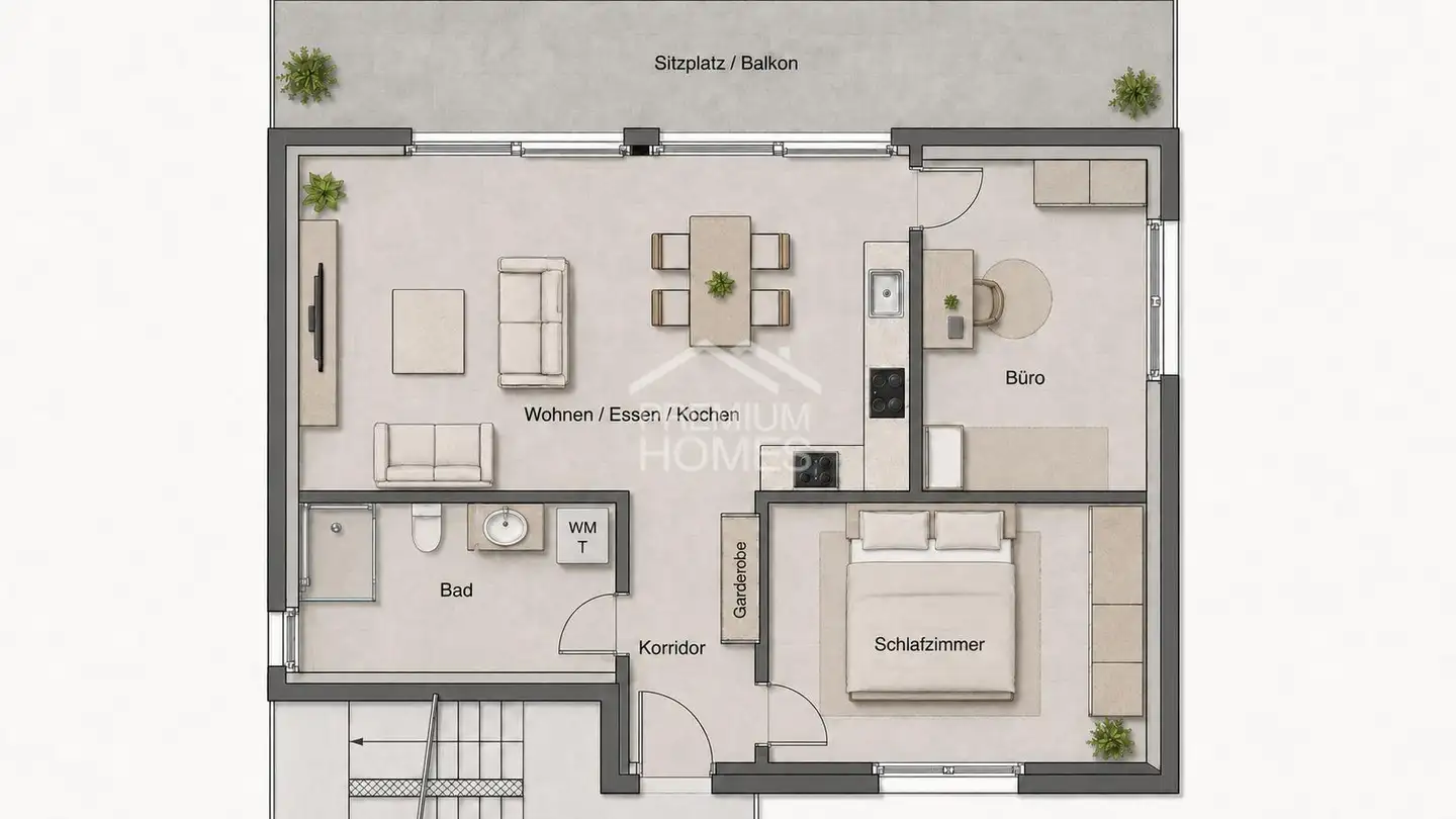 Appartement à louer - 4563 Gerlafingen - Photo 4