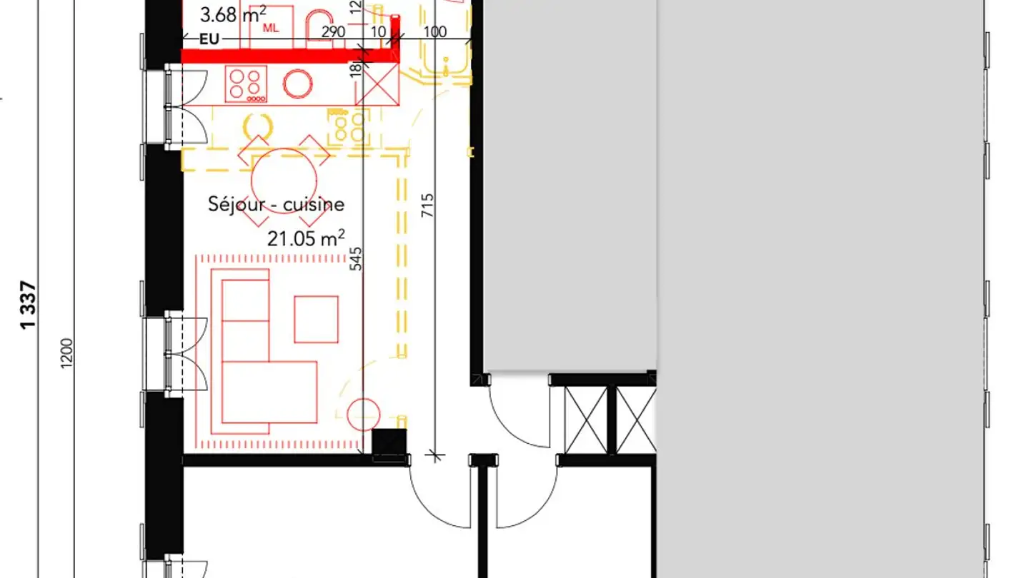 Appartement à vendre - 1636 Broc - Photo 3