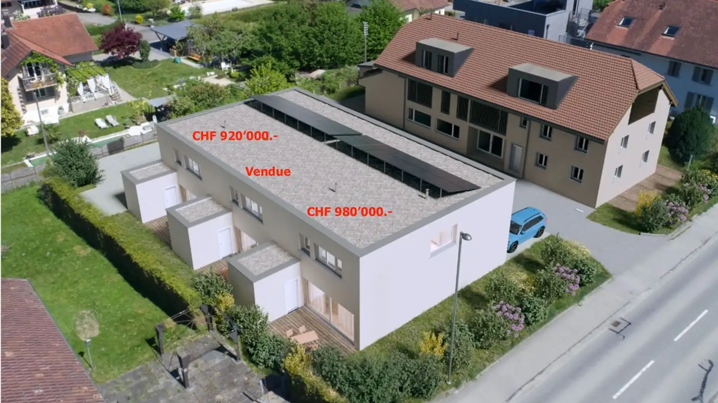 Row house for sale - Route De Saint-Aubin 64, 1564 Domdidier