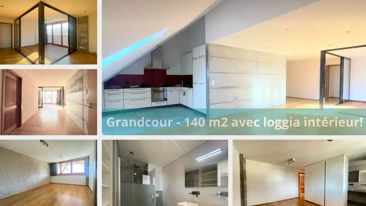 Attique à louer - Rue De Chaubelon 2, 1543 Grandcour