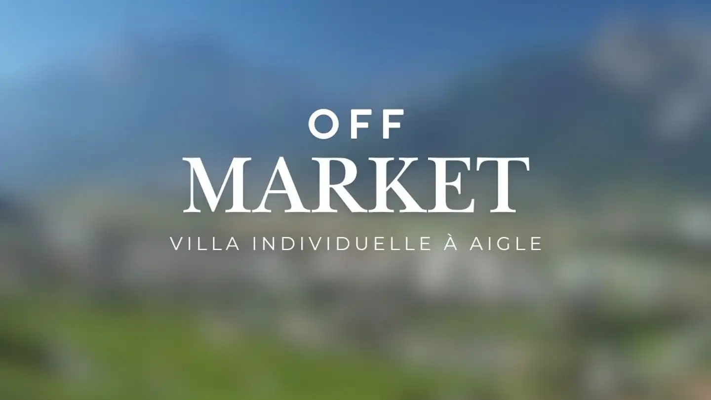Maison individuelle à vendre - 1860 Aigle