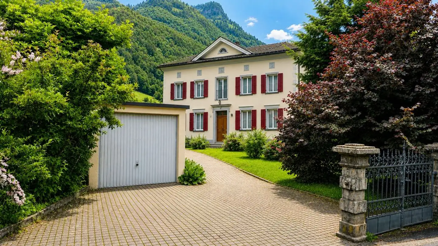 Single house for rent - Bahnhofstrasse 3, 8775 Luchsingen