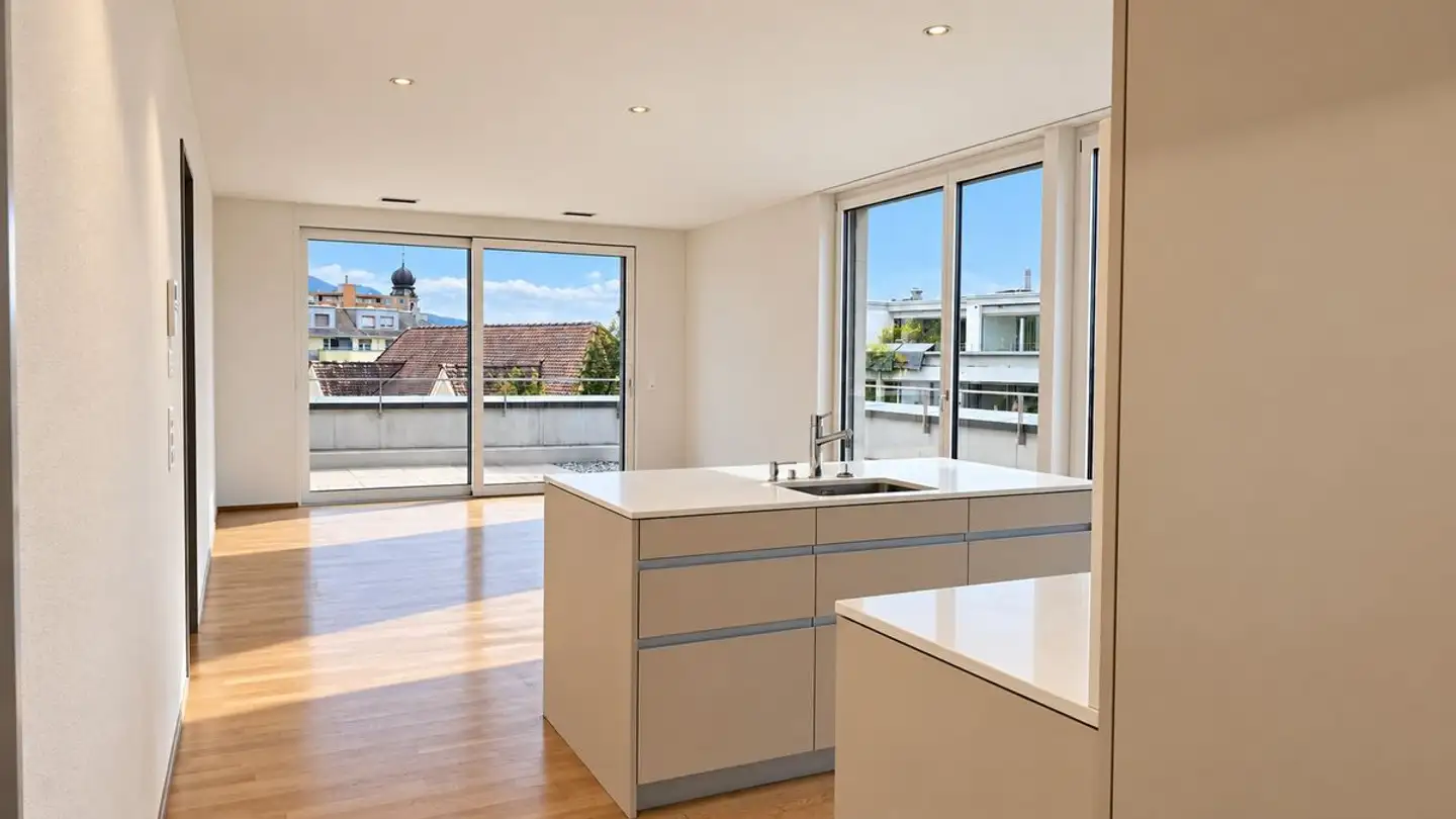 Penthouse mieten - Äussere Bahnhofstrasse 2, 8854 Siebnen - Foto 2