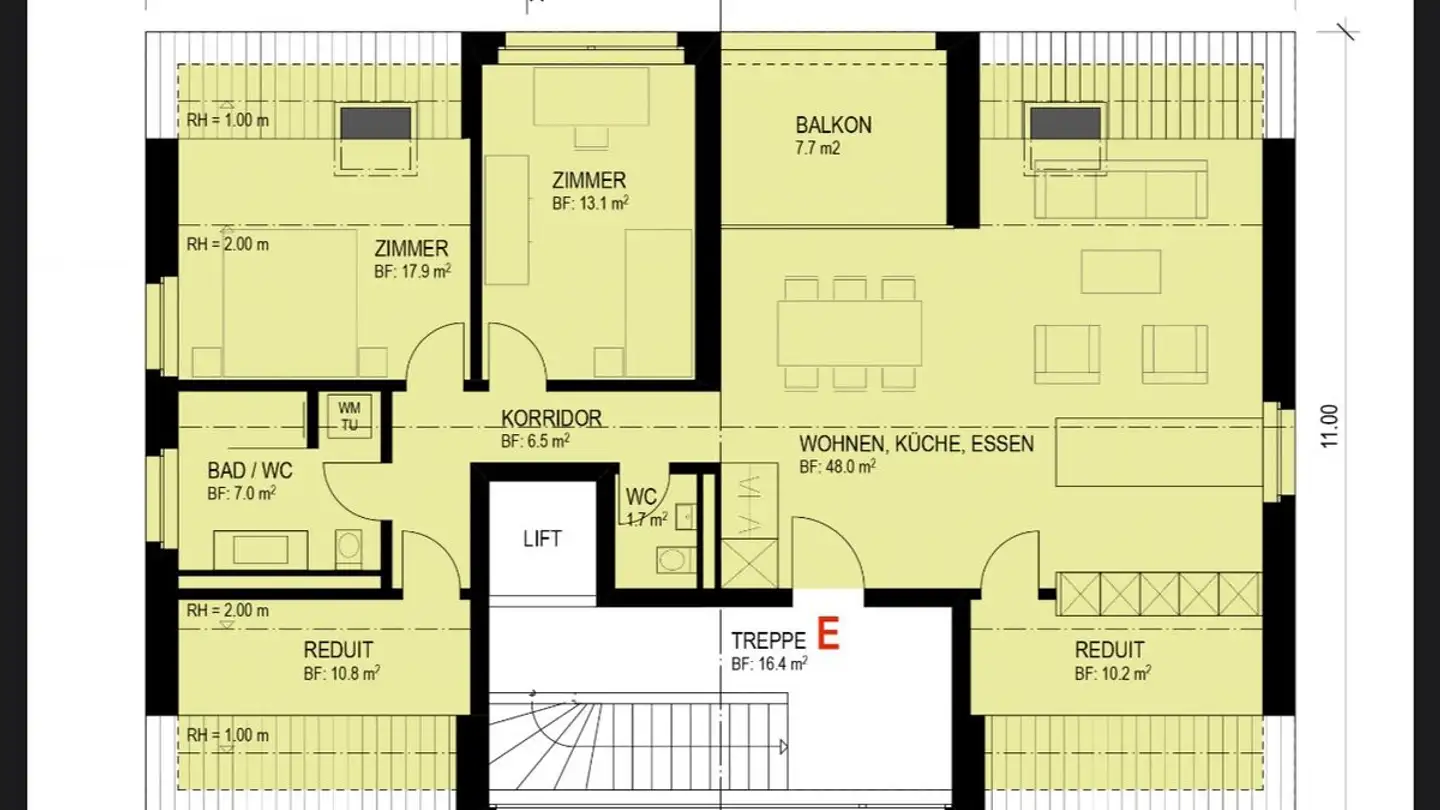 Penthouse mieten - Aargauerstrasse 2a, 6294 Ermensee - Foto 2