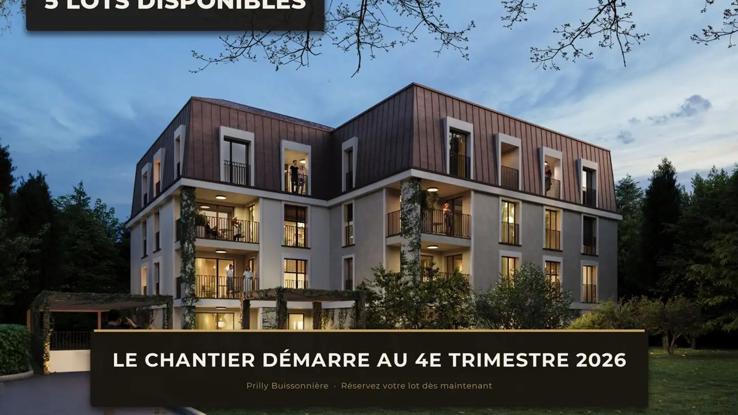 Appartement à vendre - 1008 Prilly