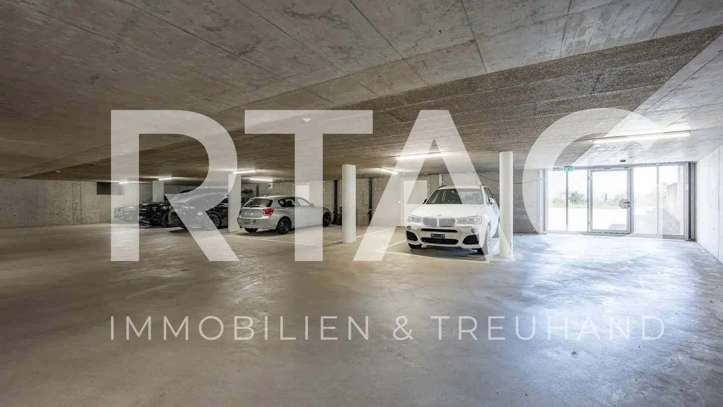 Parcheggio sotterraneo in affitto - Haldenbachstrasse 1, 9434 Au SG