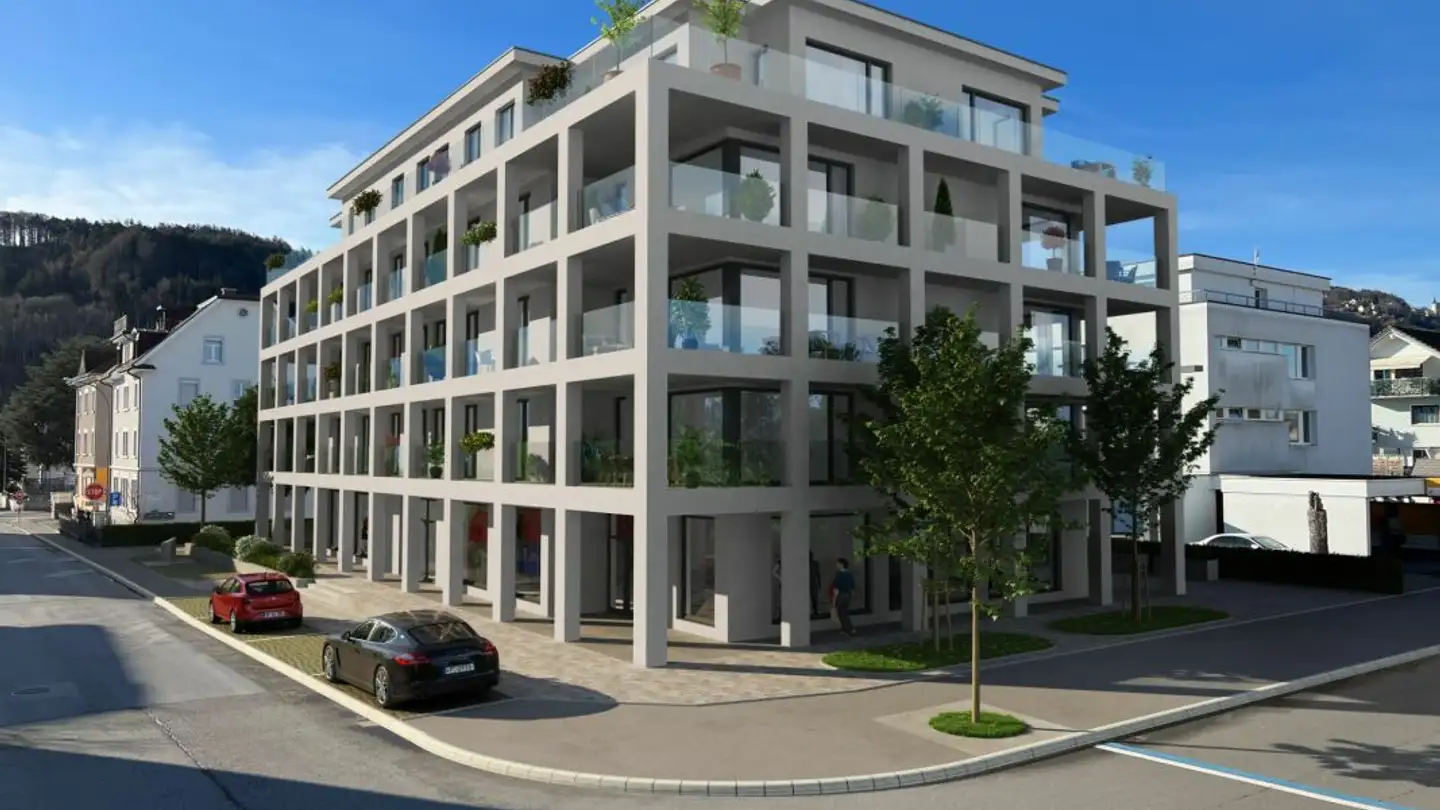 Tiefgaragenstellplatz mieten - Johannes Brasselstrasse 19, 9430 St. Margrethen SG