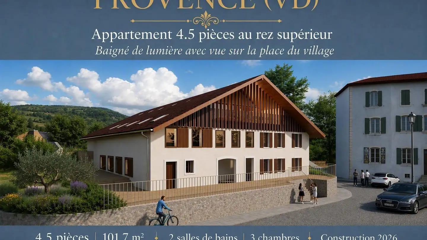 Wohnung kaufen - Place de l'Eglise 1, 1428 Provence