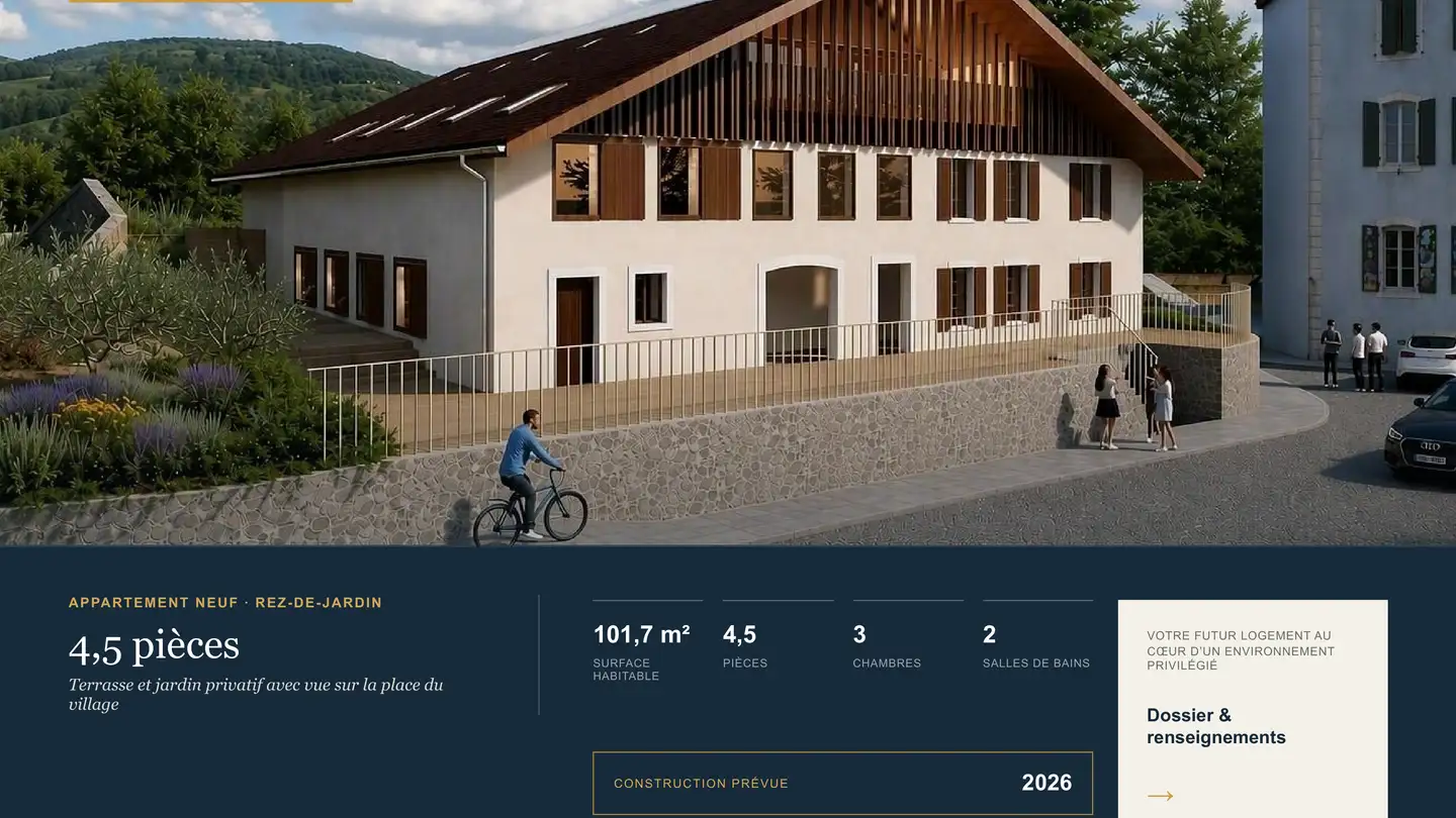 Apartment for sale - Place de l'Eglise 1, 1428 Provence