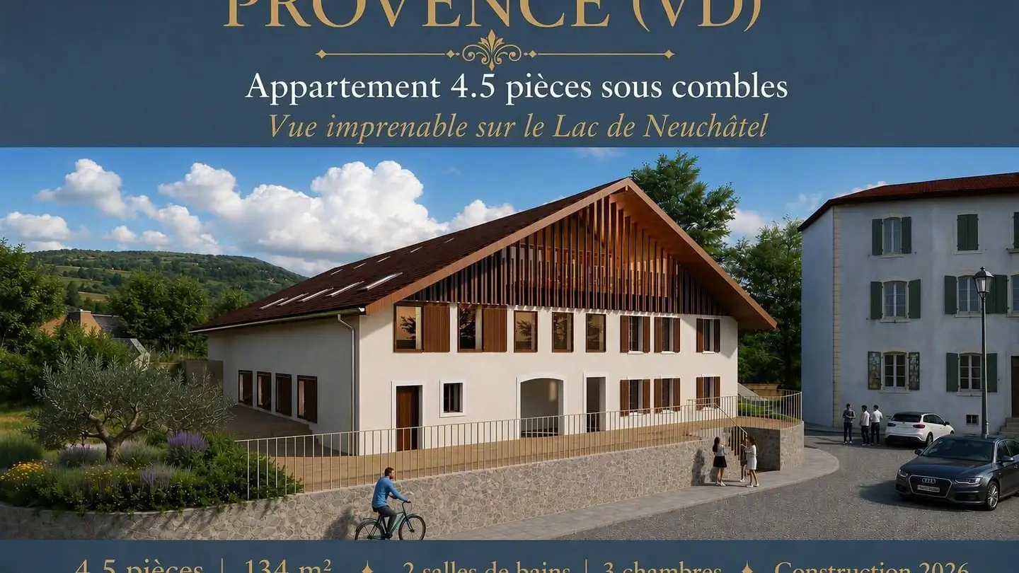 Wohnung kaufen - Place de l'Eglise 1, 1428 Provence