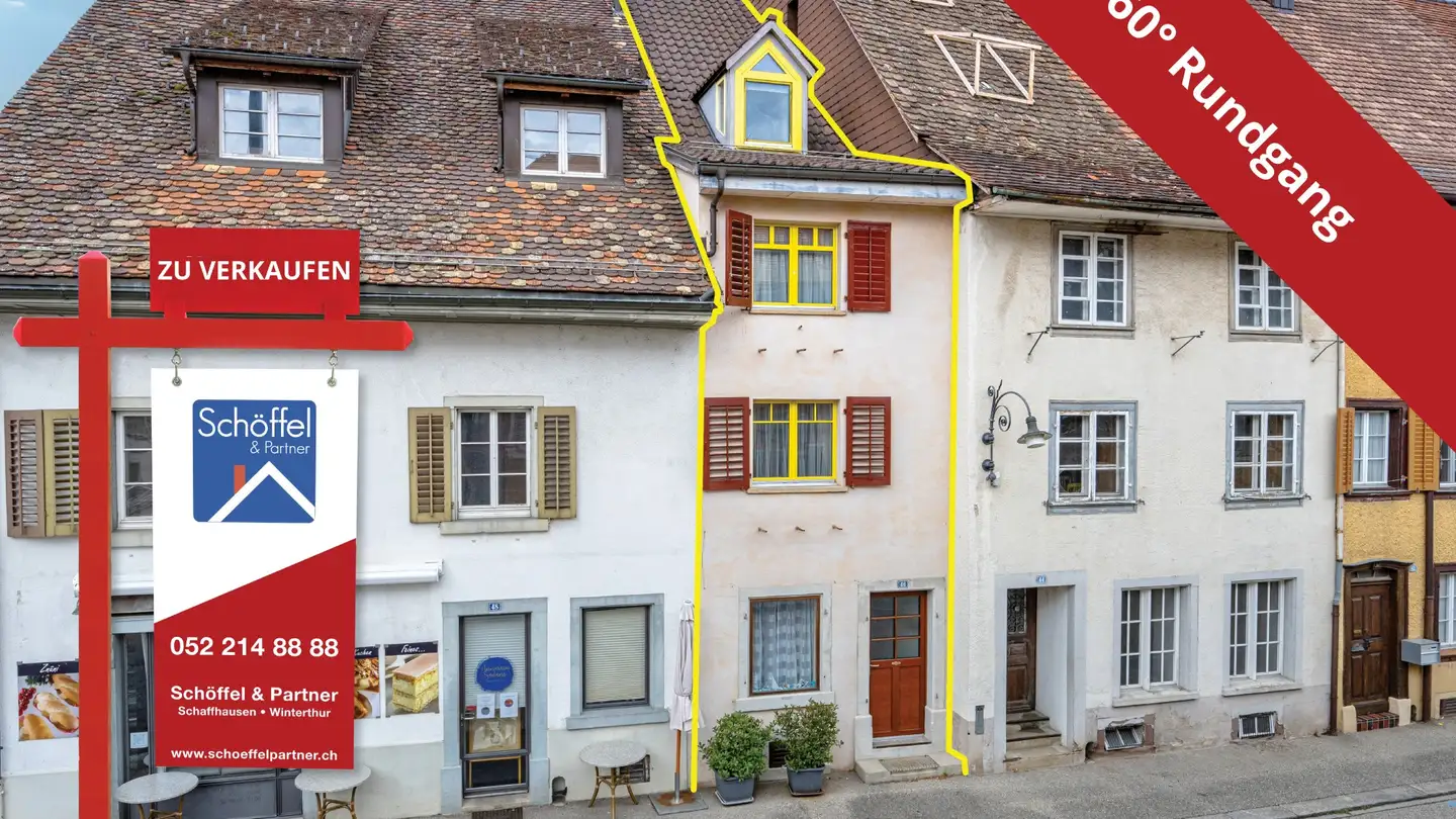 Maison en terrasse à vendre - Vordergasse 46, 8213 Neunkirch