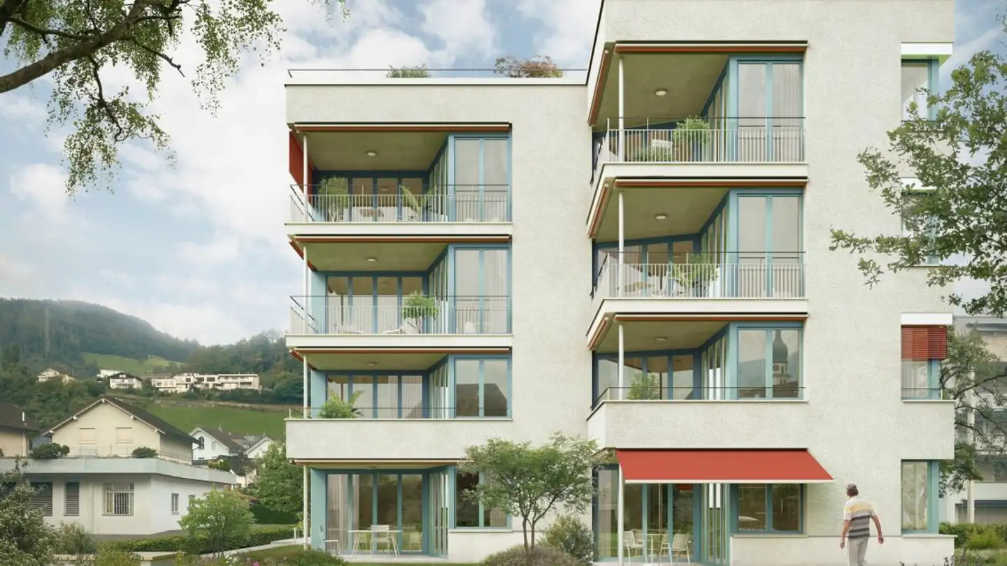 Appartamento in affitto - Bahnhofstrasse 20, 8887 Mels - Foto 2