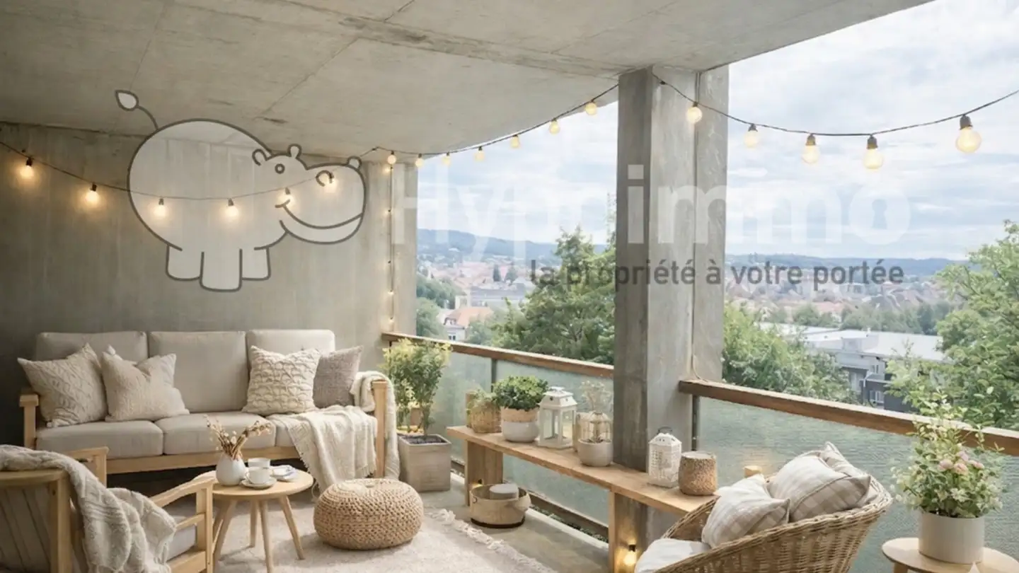 Appartement à louer - Rue De La Charrière 56, 2300 La Chaux-de-Fonds