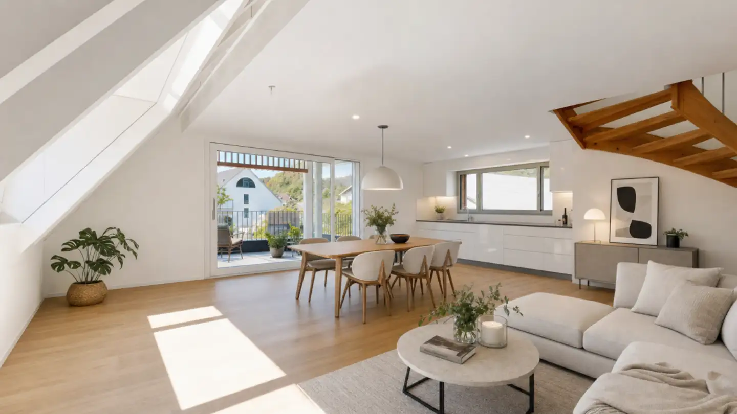 Attique à vendre - Gassenbachweg 32, 4434 Hölstein