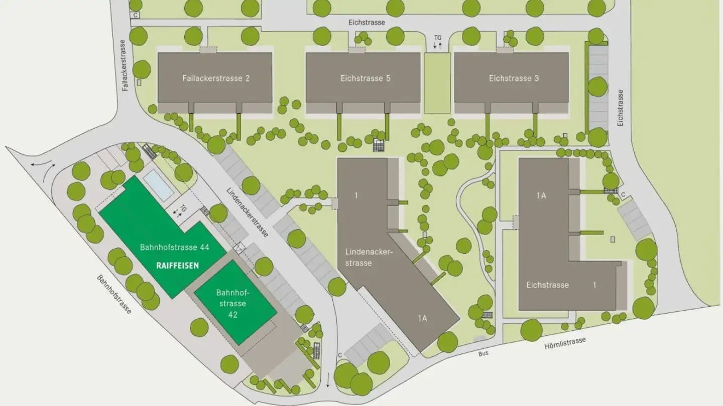 Parkplatz im Freien mieten - Bahnhofstrasse 42, 8360 Eschlikon TG - Foto 3