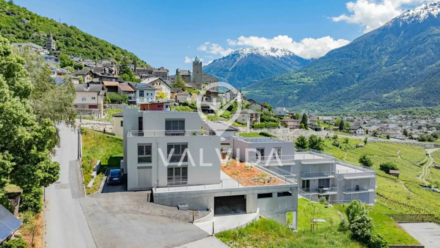 Appartement à louer - Hammerschmiede 3, 3953 Leuk Stadt - Photo 2