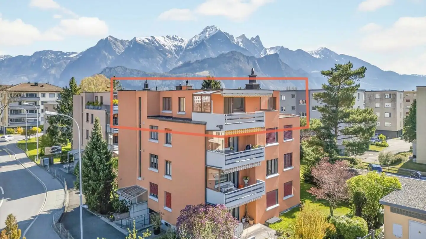 Penthouse kaufen - Grossfeldstrasse 3, 7320 Sargans