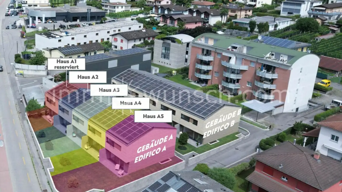 Casa a schiera in vendita - Via San Gottardo, 6596 Gordola - Photo 4