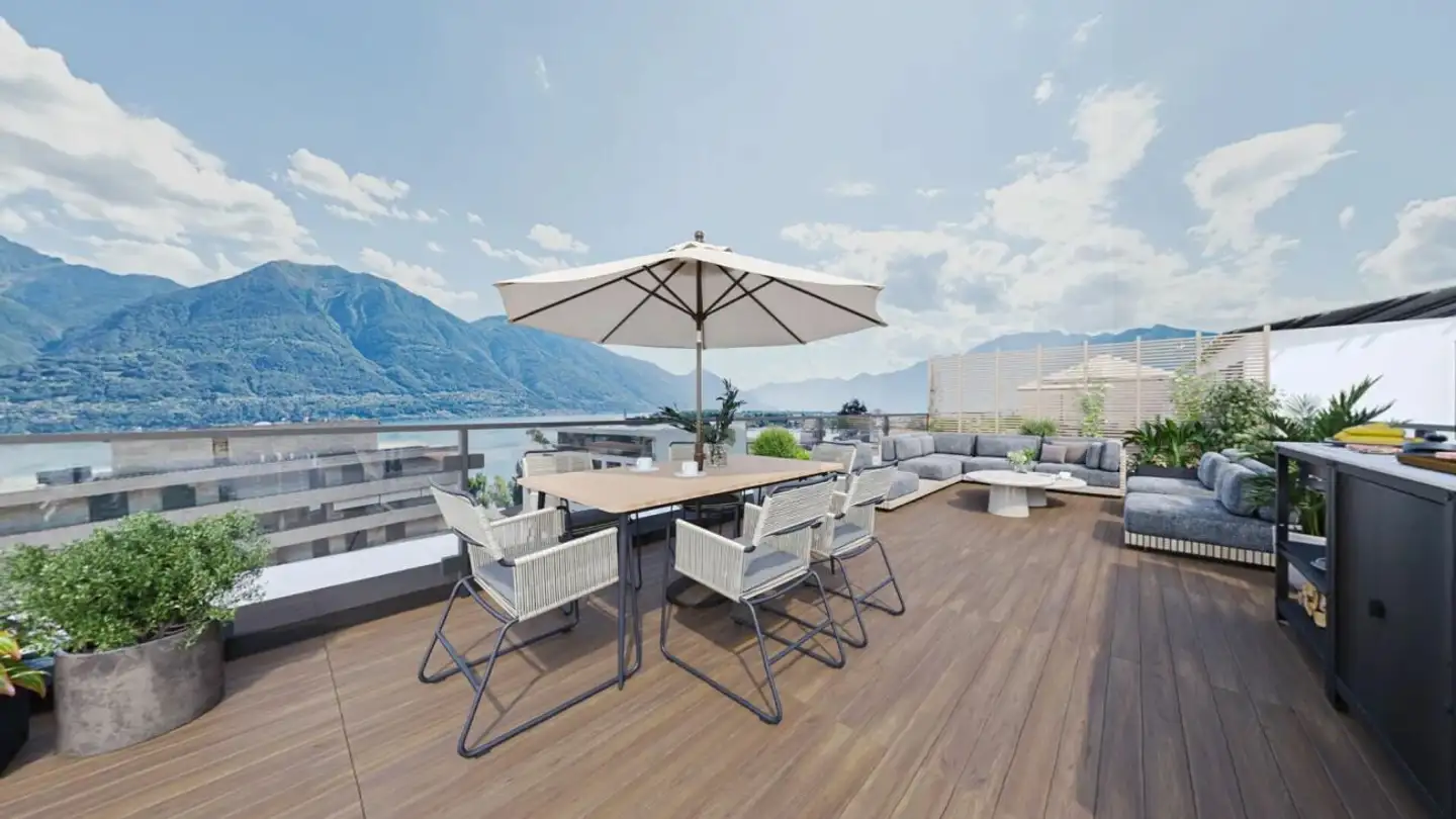Penthouse for sale - Via Rinaldo Simen 19, 6648 Minusio