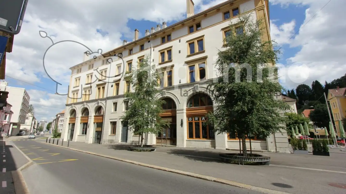 Espace publicitaire à louer - Rue Marie-Anne-Calame 5, 2400 Le Locle