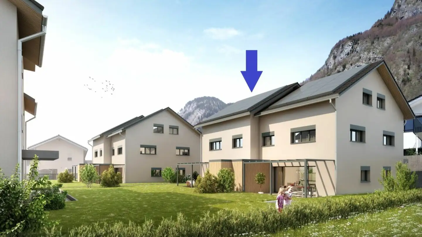 Maison jumelle à louer - Staatsstrasse 58, 8888 Heiligkreuz (Mels)