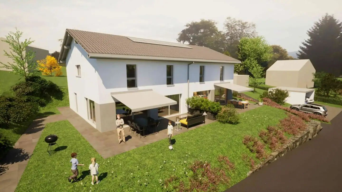 Doppelhaushälfte kaufen - Rue Du Cotay 17, 2340 Le Noirmont