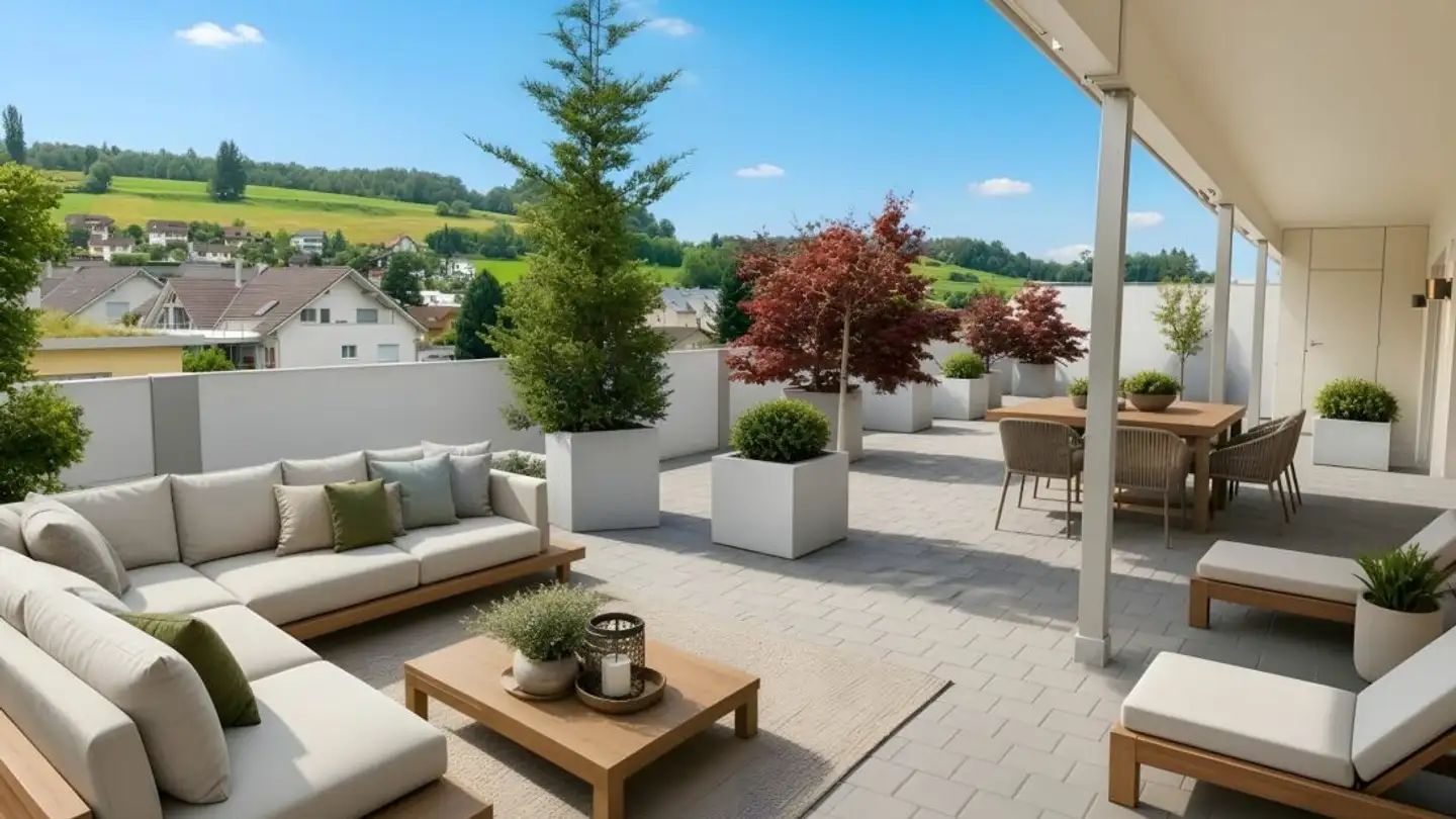 Penthouse for sale - 5606 Dintikon