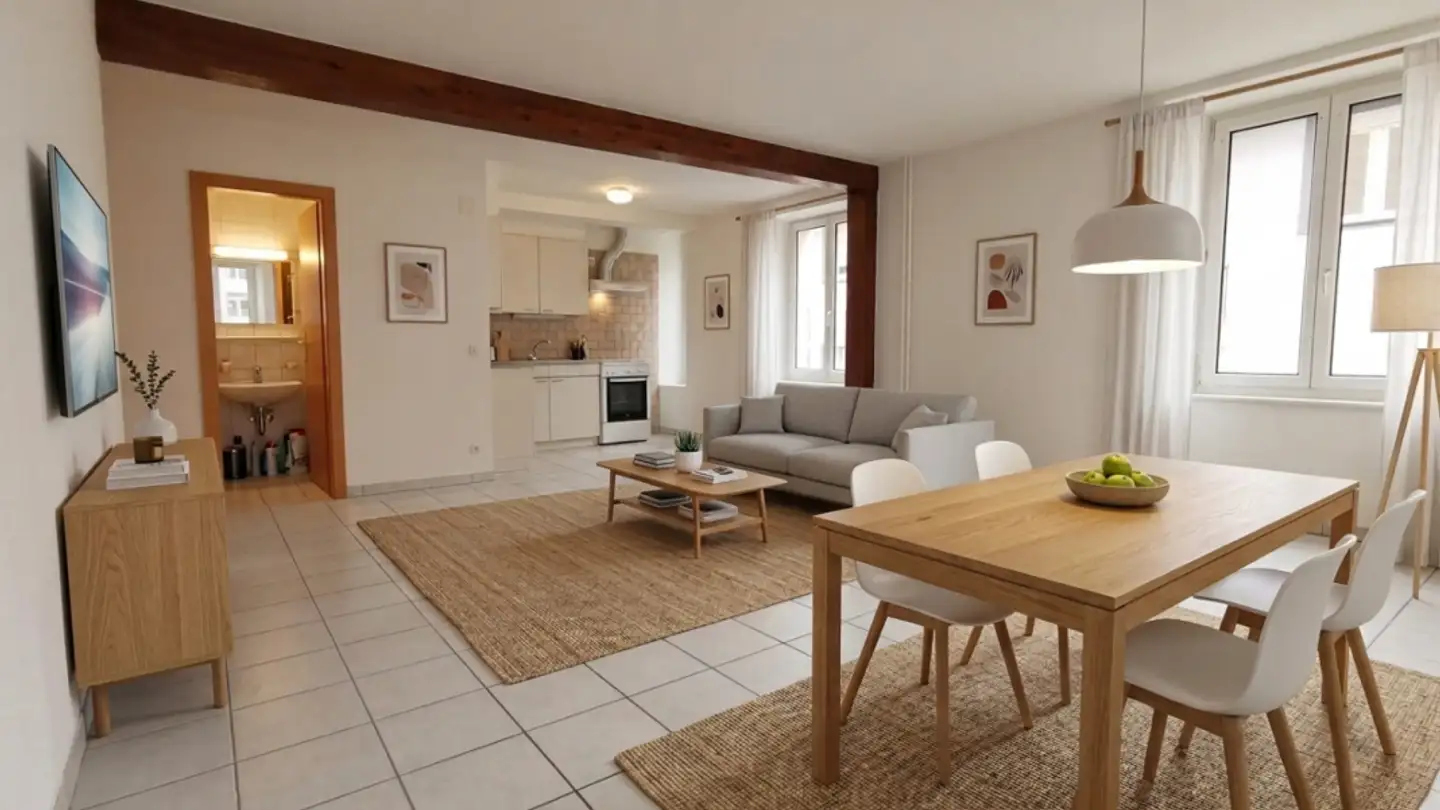 Appartamento in affitto - Rue Daniel-Jeanrichard 32, 2400 Le Locle - Foto 3