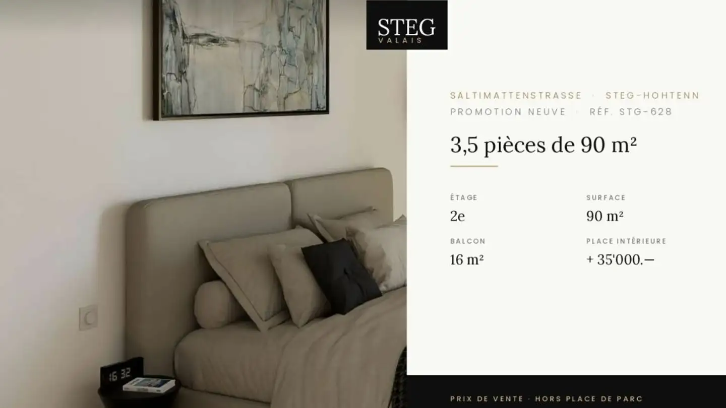 Apartment for sale - Sältimattenstrasse, 3940 Steg VS