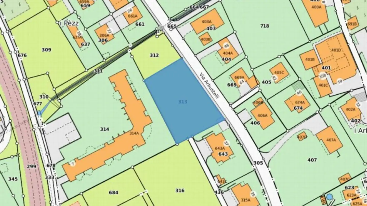 Constructible plot for sale - Via Arbustelli, 6804 Bironico - Photo 3