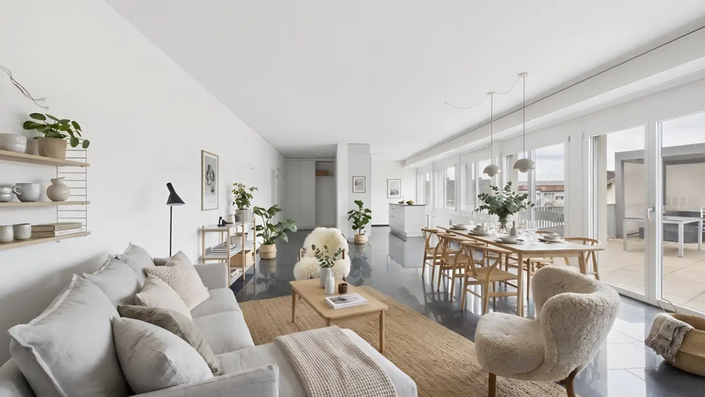 Terrassenwohnung mieten - 8640 Rapperswil SG