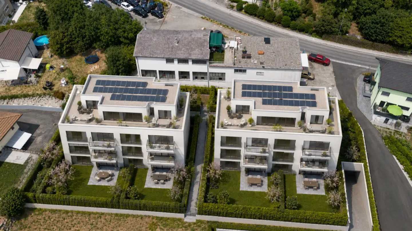 Terrain constructible à vendre - Vers Le Pont 2, 1796 Courgevaux - Photo 2