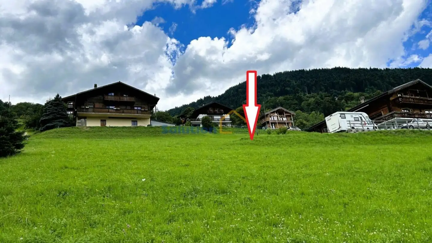 Constructible plot for sale - 1872 Troistorrents