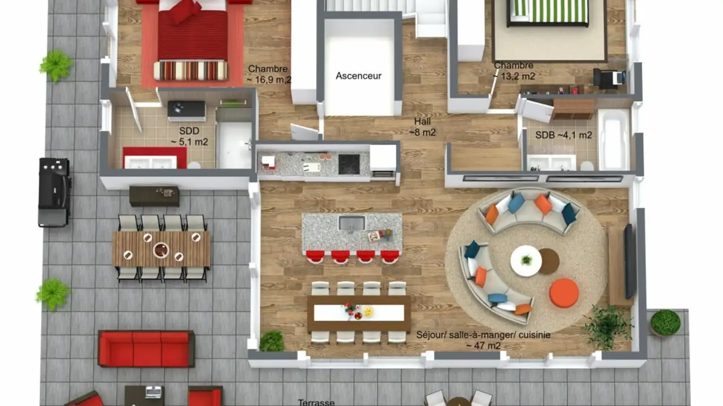 Penthouse for sale - 1110 Morges - Photo 4