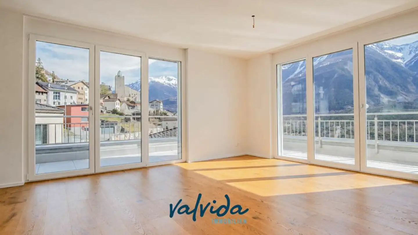 Appartement à louer - Hammerschmiede 1, 3953 Leuk Stadt - Photo 3