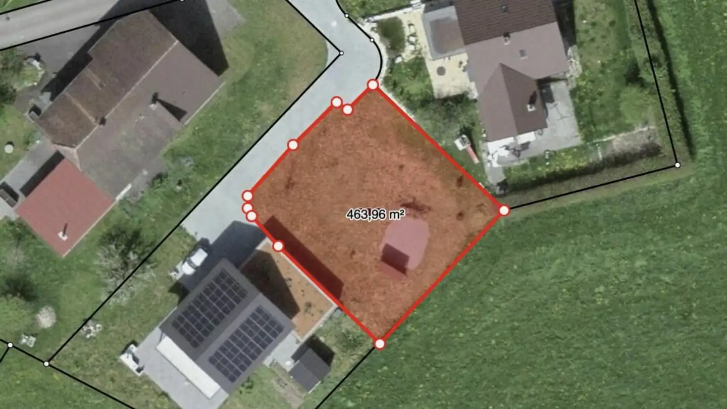 Constructible plot for sale - 4558 Hersiwil