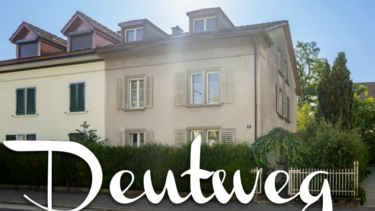 Einfamilienhaus kaufen - Oberer Deutweg 45, 8400 Winterthur