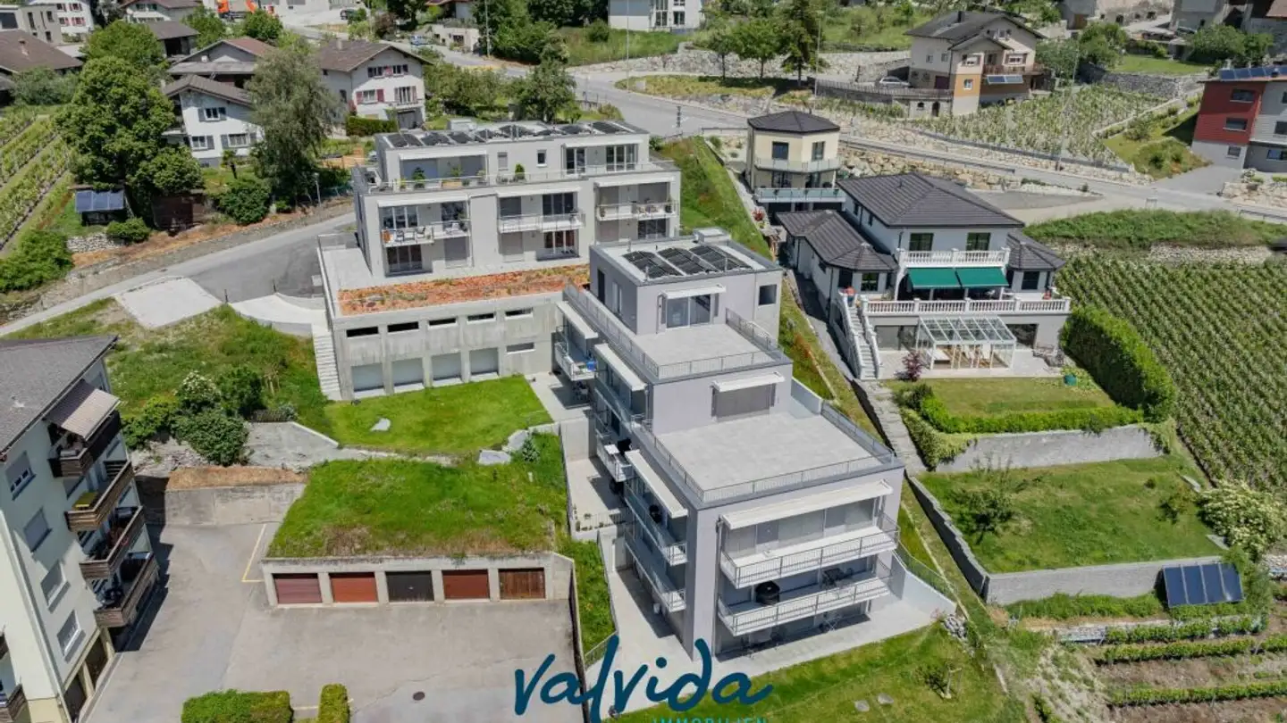 Appartement à louer - Hammerschmiede 1, 3953 Leuk Stadt - Photo 2