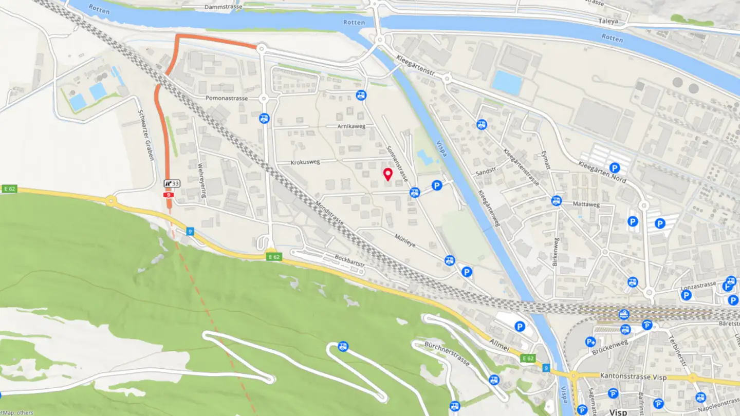 Apartment for rent - Nelkenweg 4, 3930 Visp - Photo 4