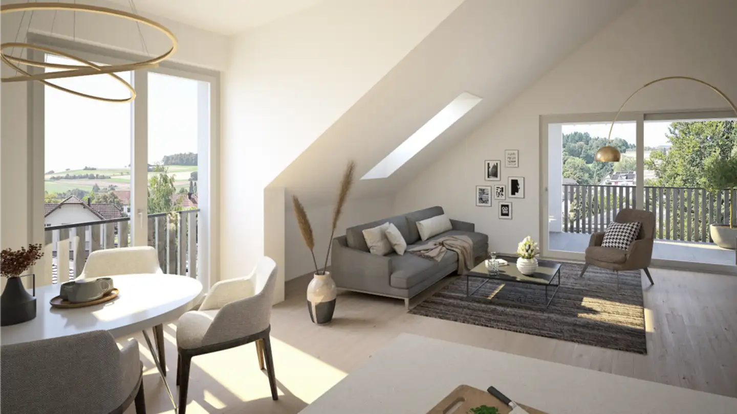 Appartement à louer - Kirchweg 8, 5614 Sarmenstorf