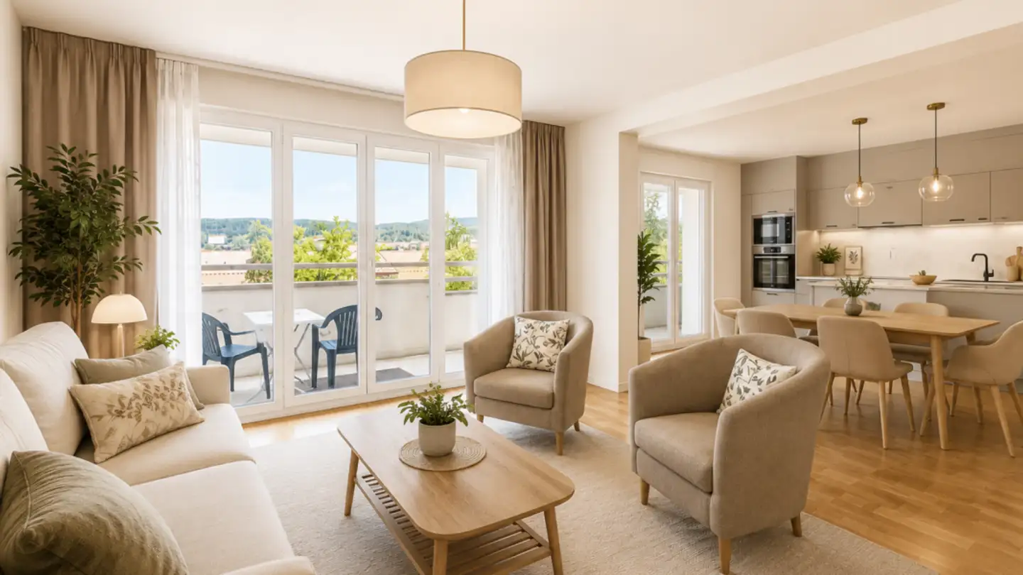 Appartement à vendre - Rue Du Succès 35, 2300 La Chaux-de-Fonds - Photo 3