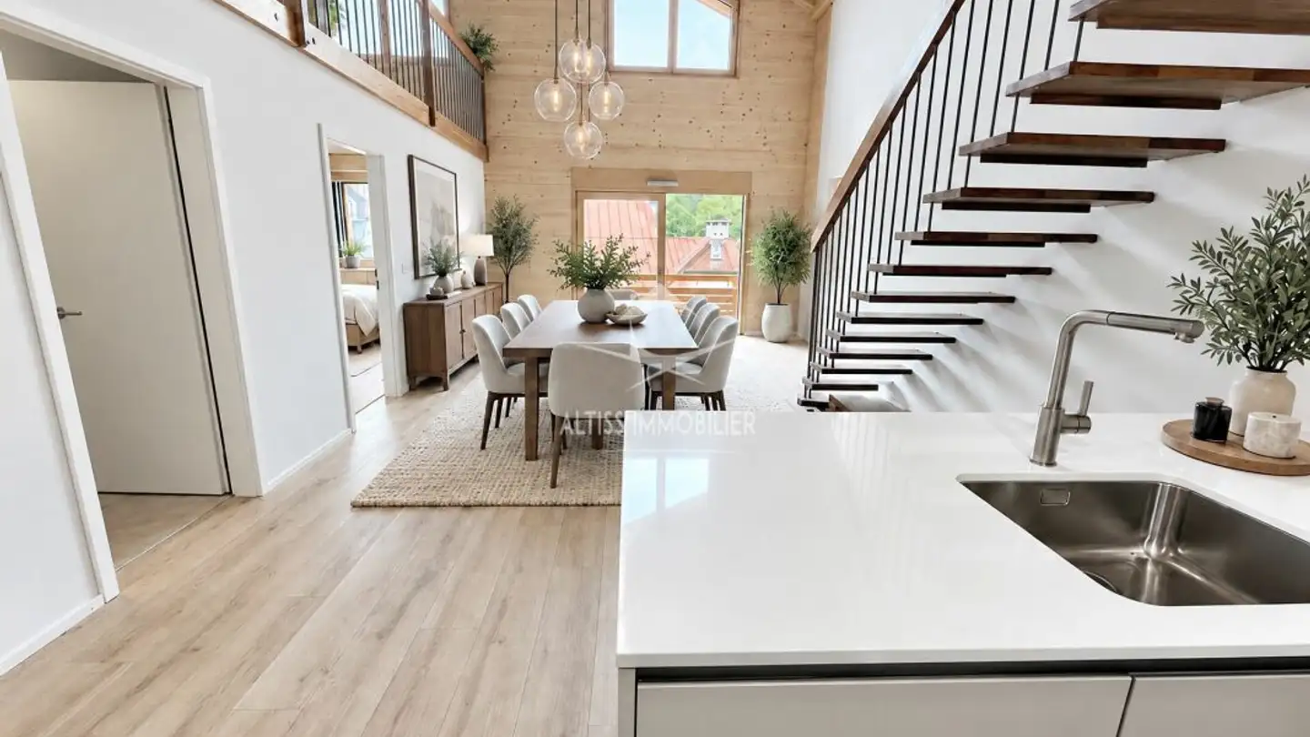 Attique à vendre - 1264 St-Cergue