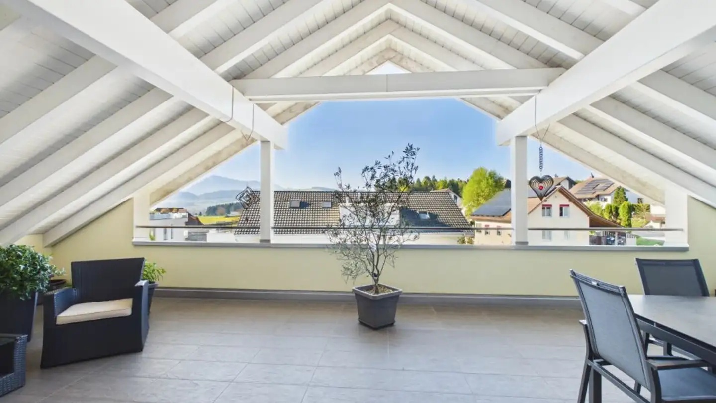Attic flat for sale - Hausmatte 2, 5647 Oberrüti - Photo 3