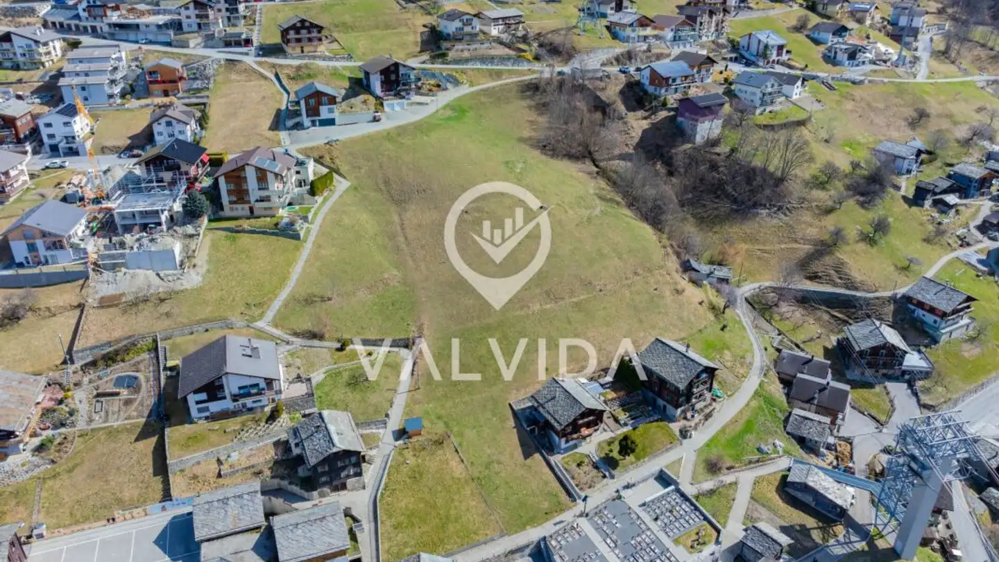 Constructible plot for sale - Eschji, 3933 Staldenried