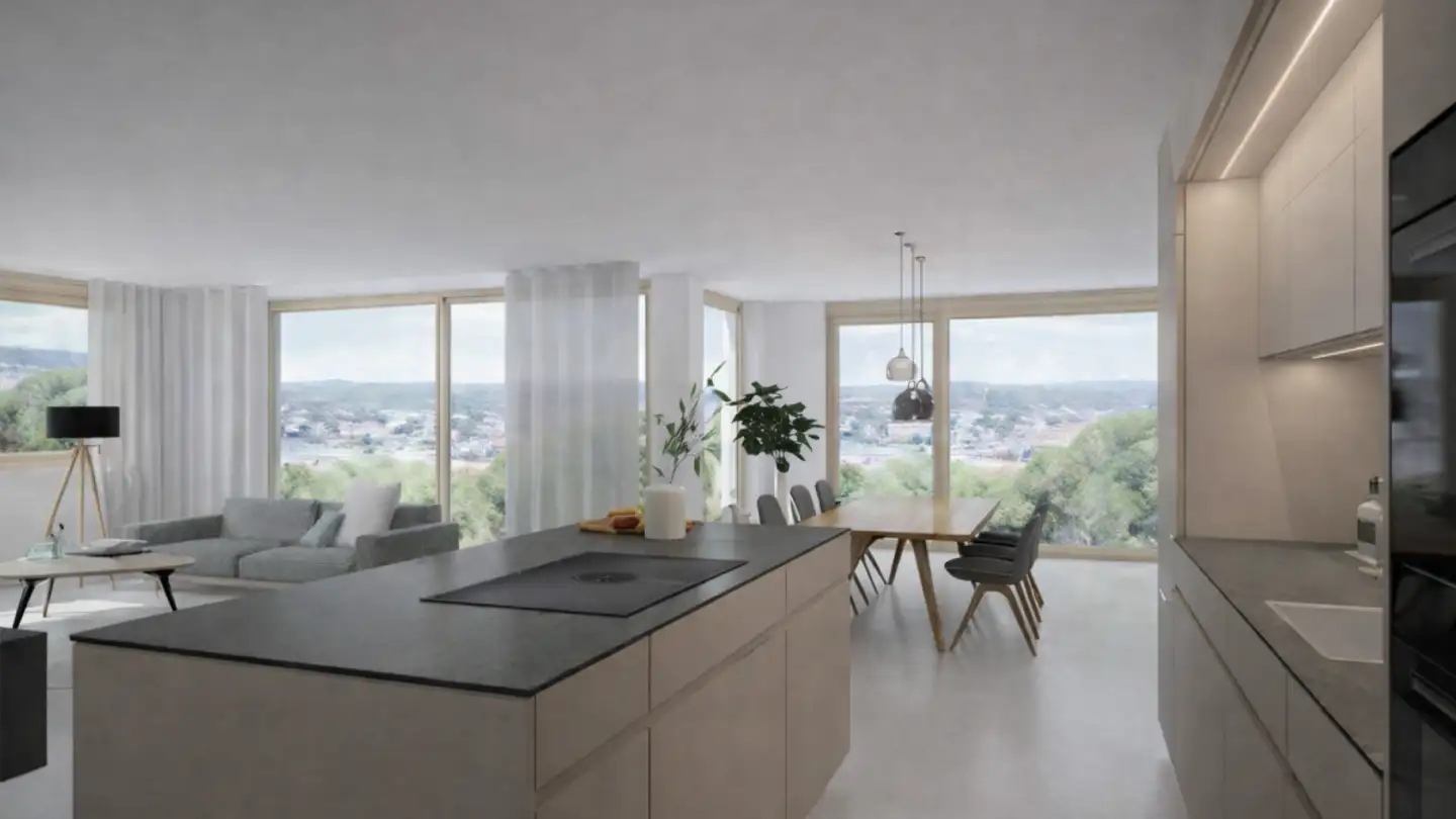 Appartement à louer - 8127 Forch