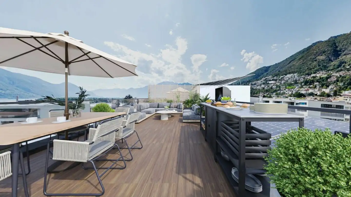 Penthouse for sale - Via Rinaldo Simen 19, 6648 Minusio - Photo 2