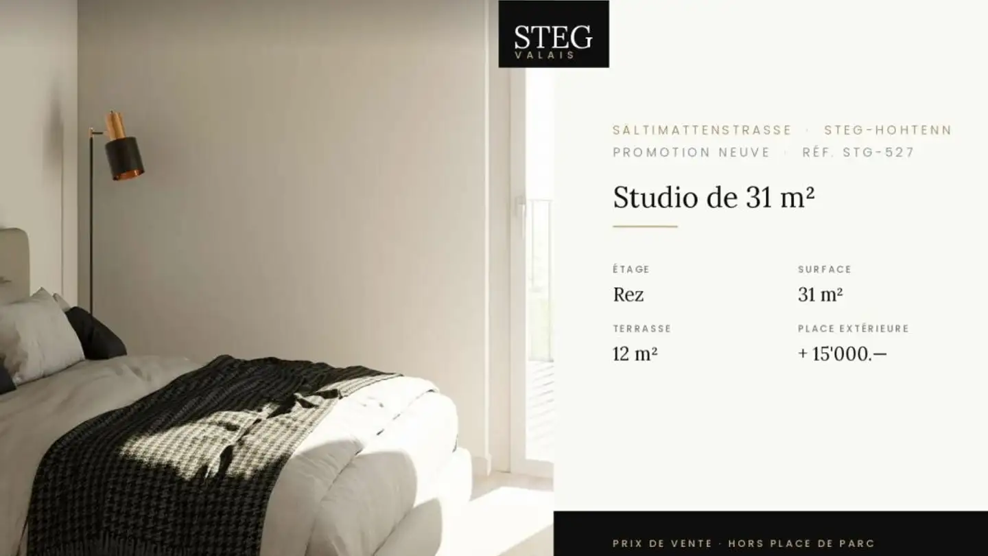 Wohnung kaufen - Sältimattenstrasse, 3940 Steg VS