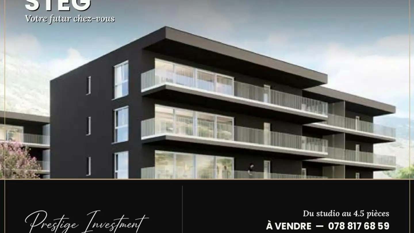 Apartment for sale - Galdistrasse, 3940 Steg VS