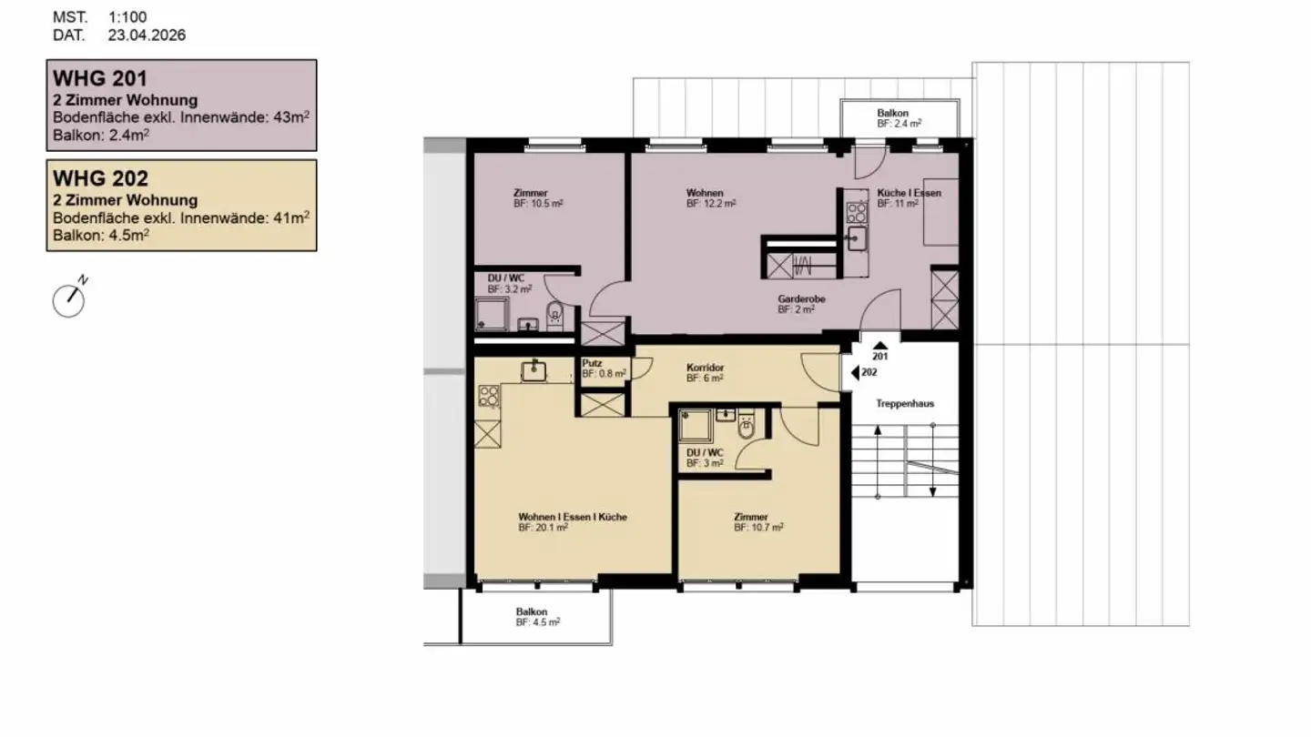 Appartement à louer - Landstrasse 31, 8633 Wolfhausen - Photo 2