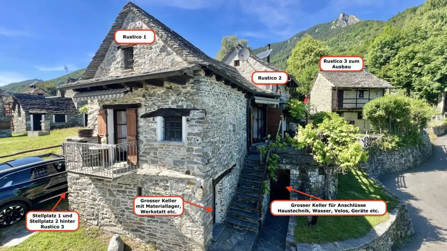 Haus kaufen - 6516 Cugnasco
